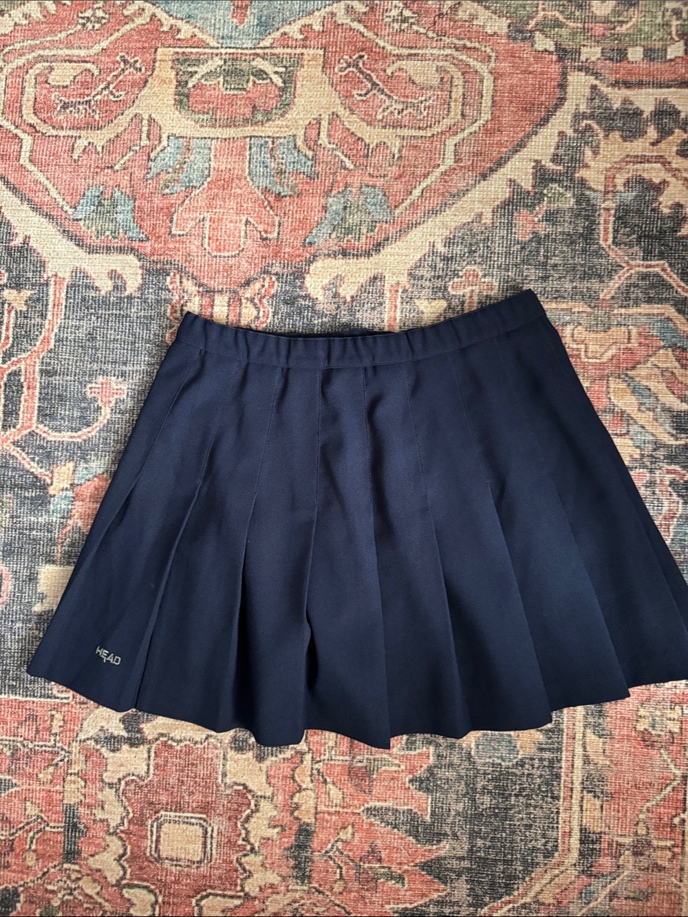 Head blue pleated skirt VTG 16